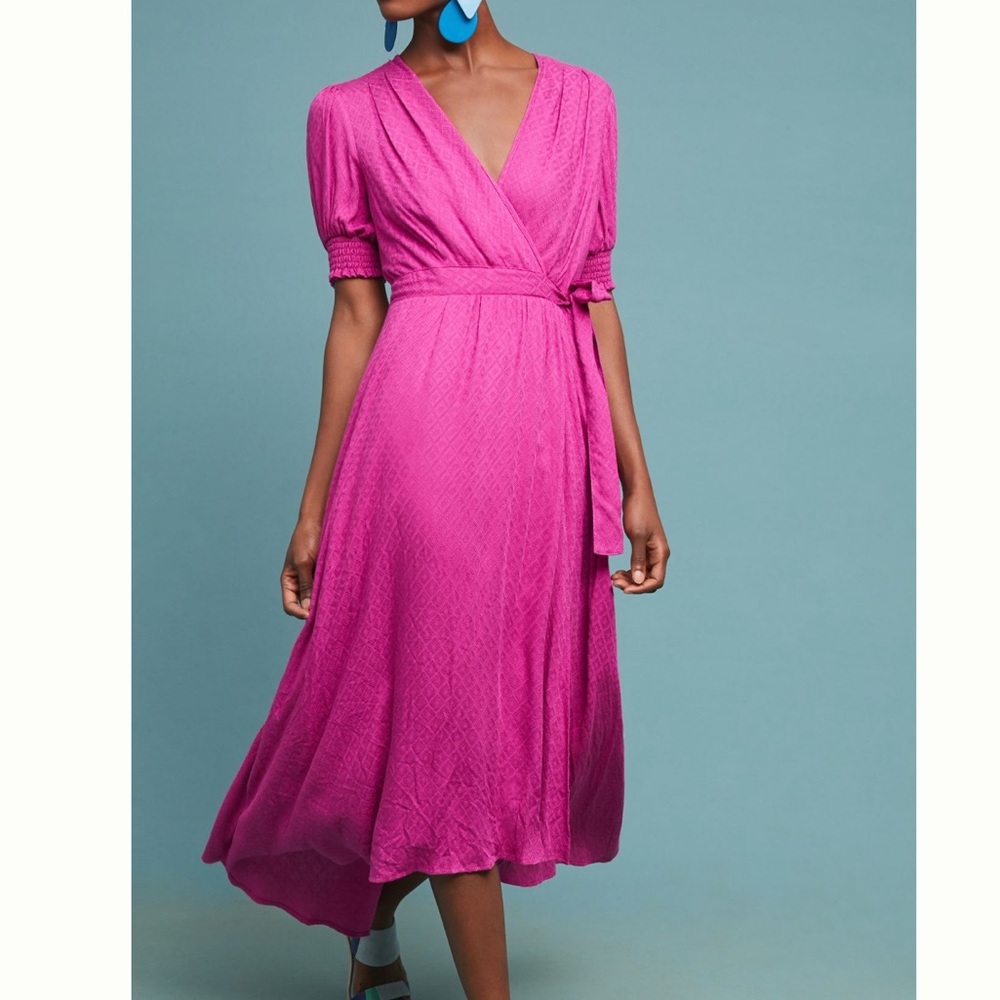 Anthropologie Maeve Breanna Wrap Dress